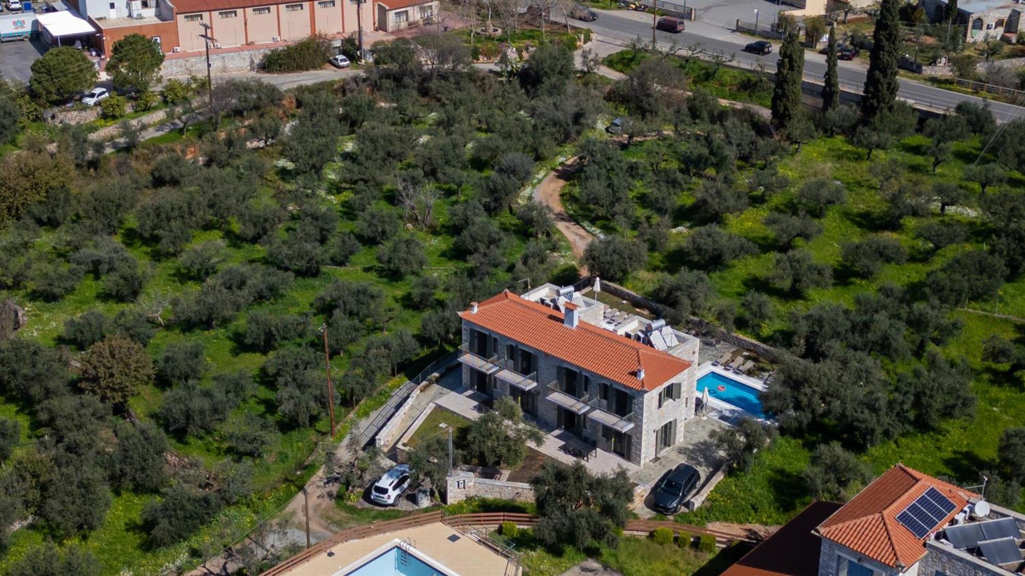 Torri Di Pietra Villa Stoúpa Exteriör bild