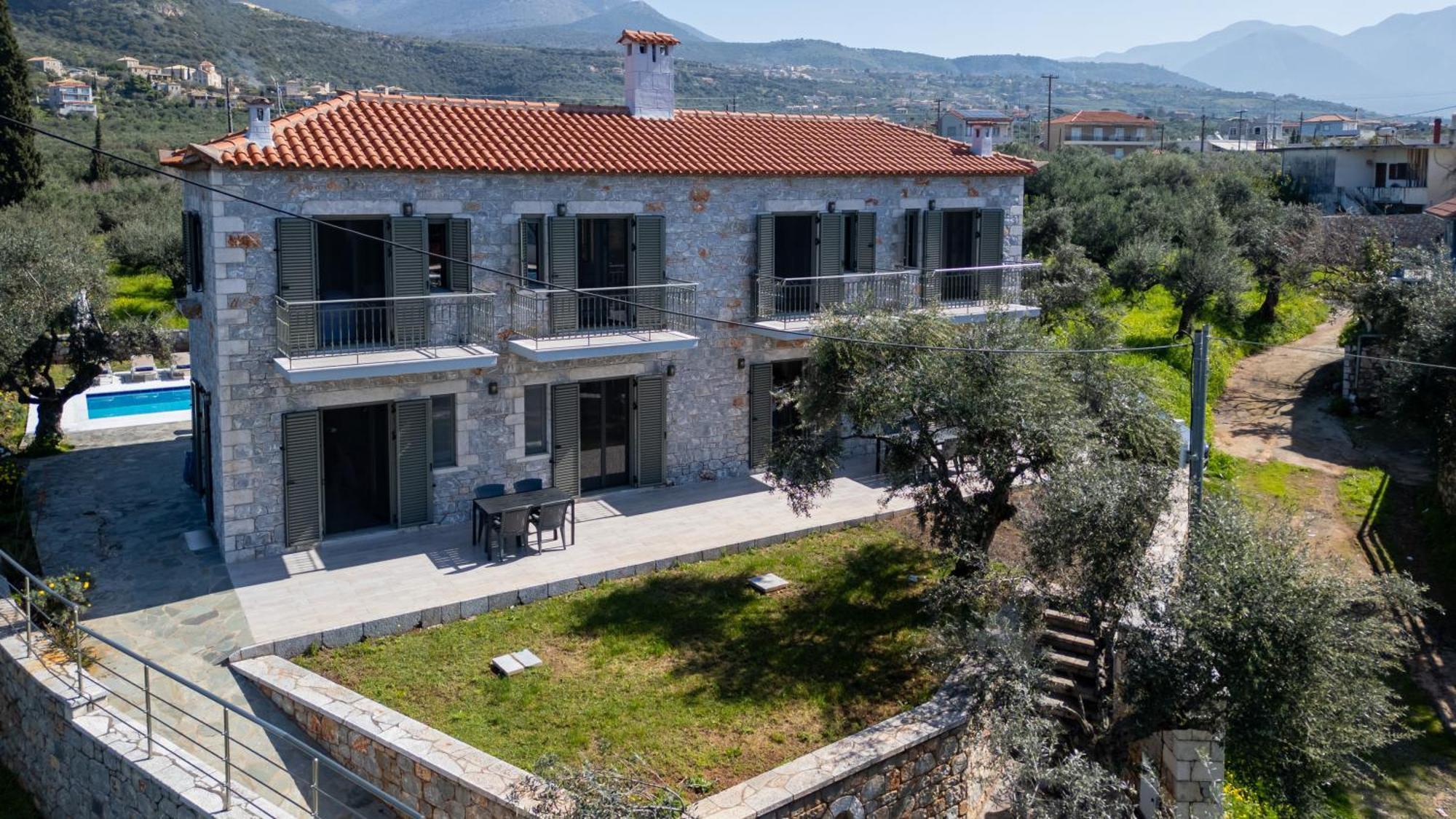 Torri Di Pietra Villa Stoúpa Exteriör bild